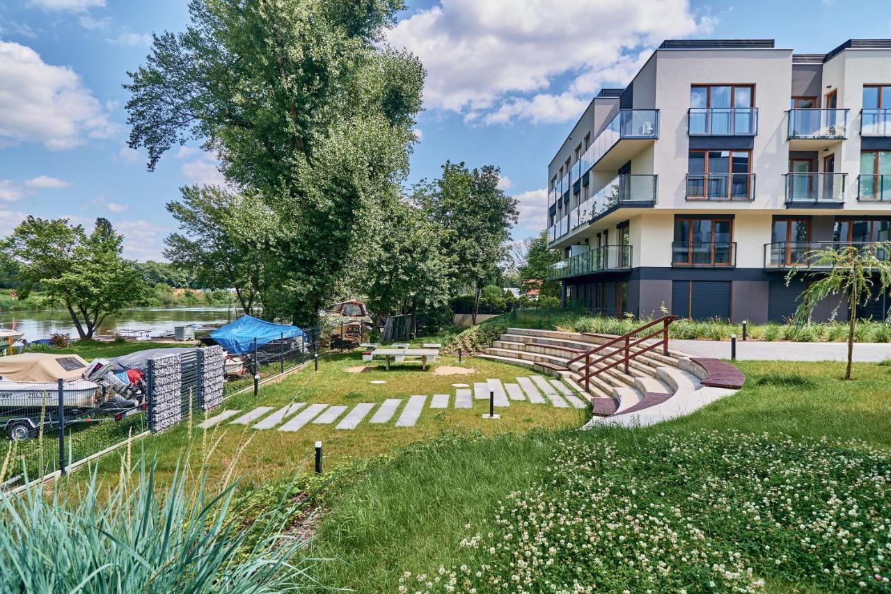 Riverside Apartments Na Grobli By Noclegi Renters Breslávia Exterior foto